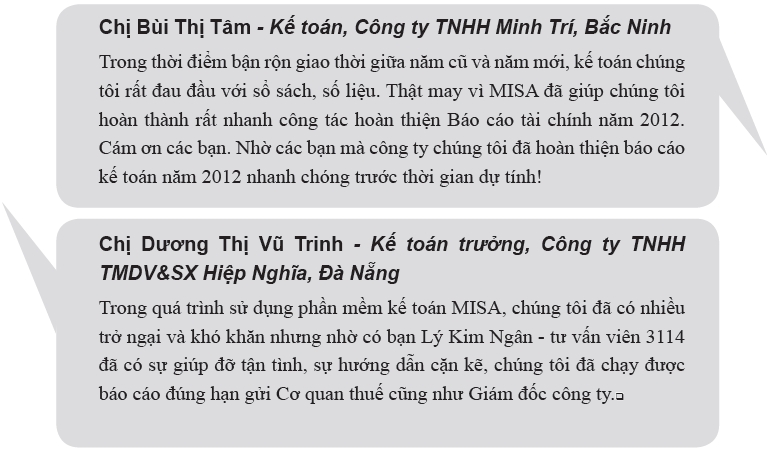 Phần mềm kế toán MISA SME – 27 năm số 1 Việt Nam