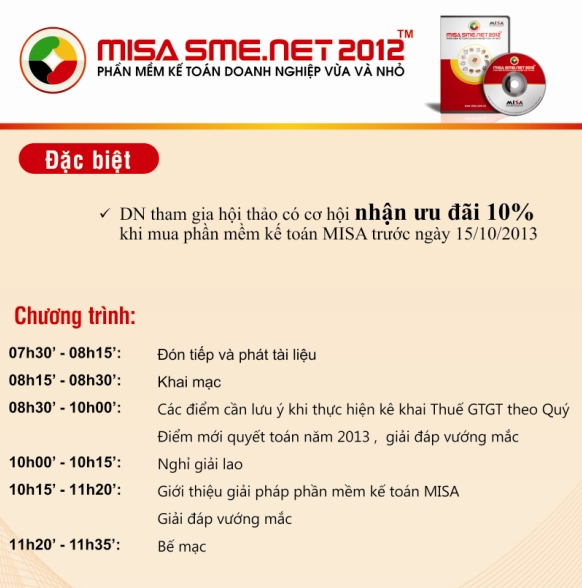 Phần mềm kế toán MISA SME – 27 năm số 1 Việt Nam