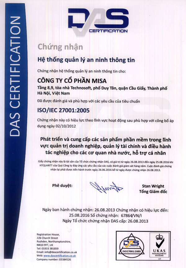 Phần mềm kế toán MISA SME – 27 năm số 1 Việt Nam