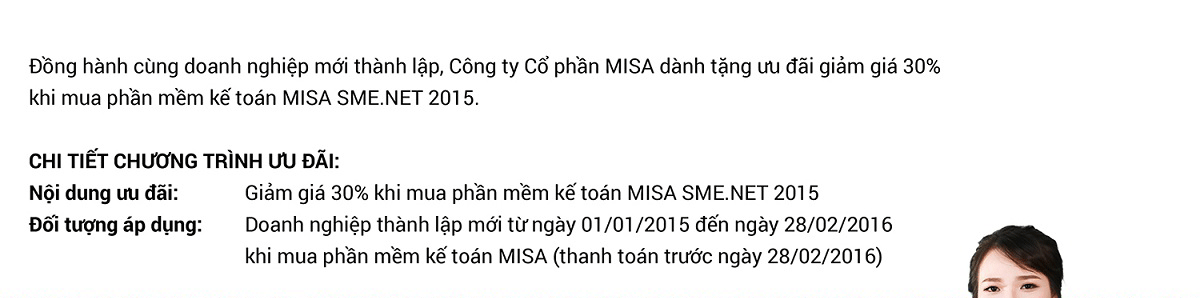 Phần mềm kế toán MISA SME – 27 năm số 1 Việt Nam