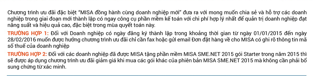 Phần mềm kế toán MISA SME – 27 năm số 1 Việt Nam