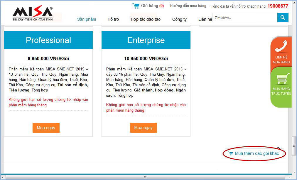 Phần mềm kế toán MISA SME – 27 năm số 1 Việt Nam