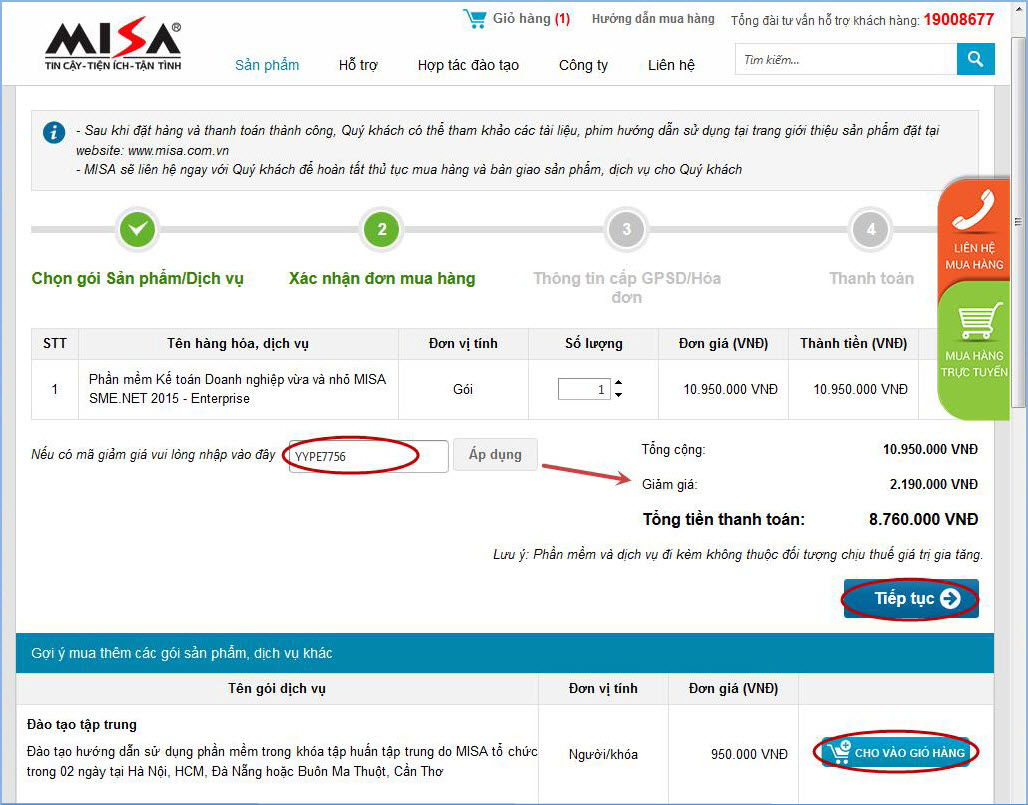 Phần mềm kế toán MISA SME – 27 năm số 1 Việt Nam