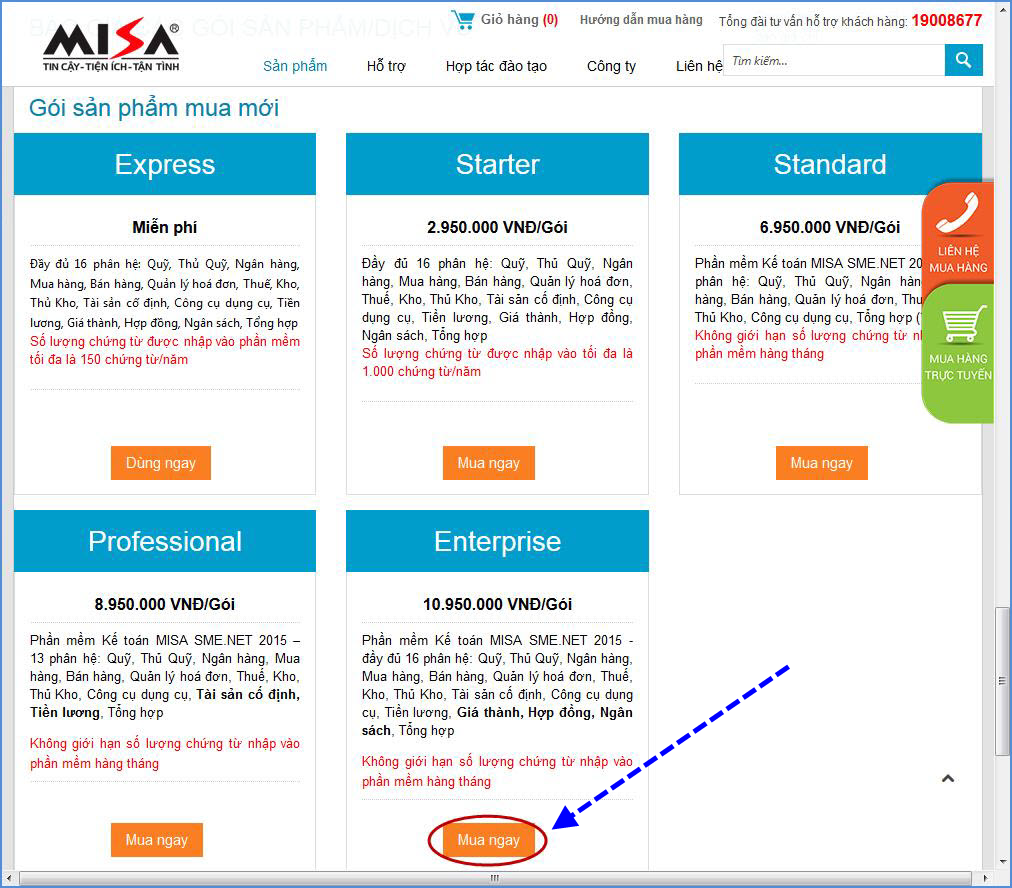 Phần mềm kế toán MISA SME – 27 năm số 1 Việt Nam