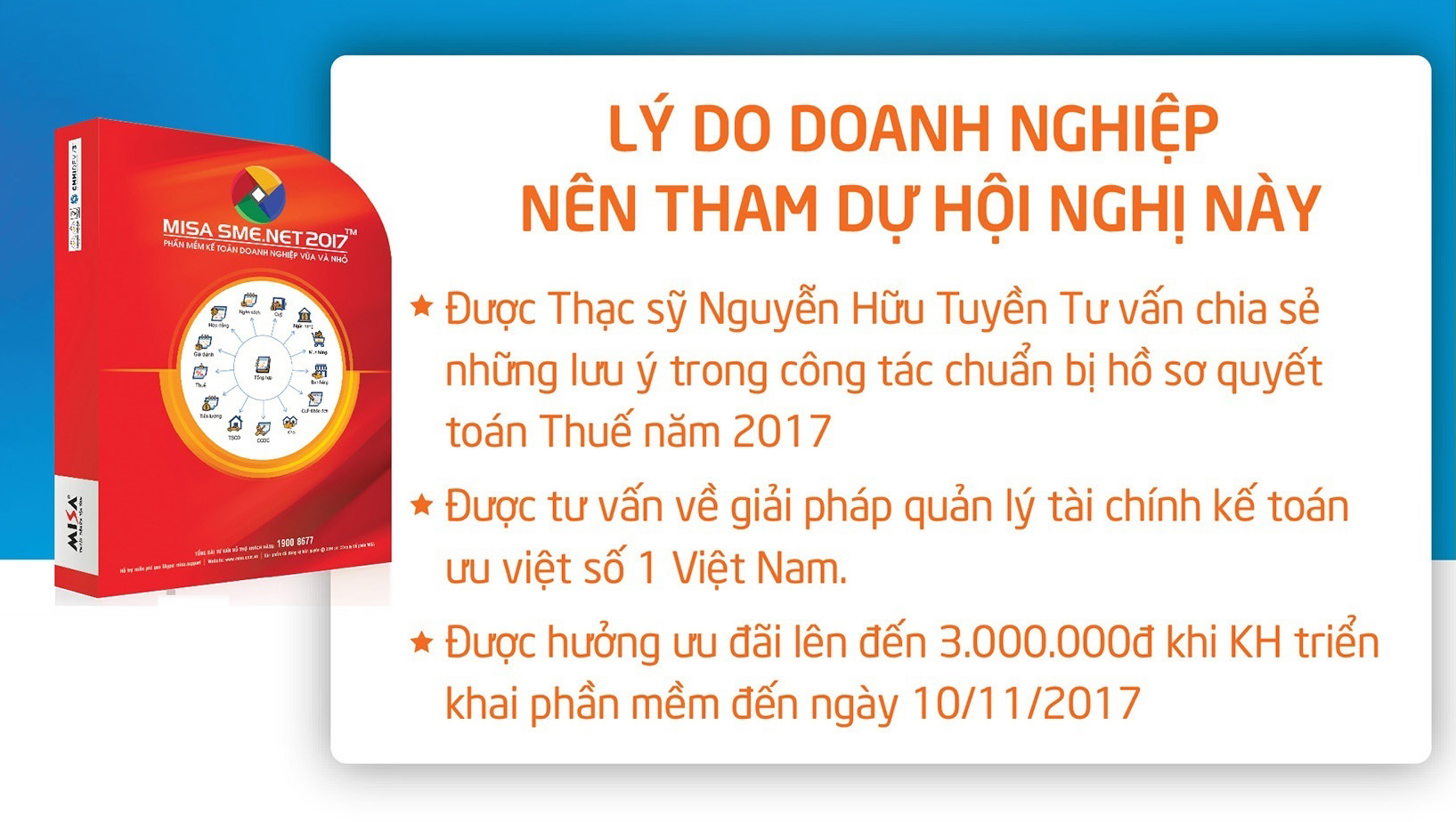 Phần mềm kế toán MISA SME – 27 năm số 1 Việt Nam