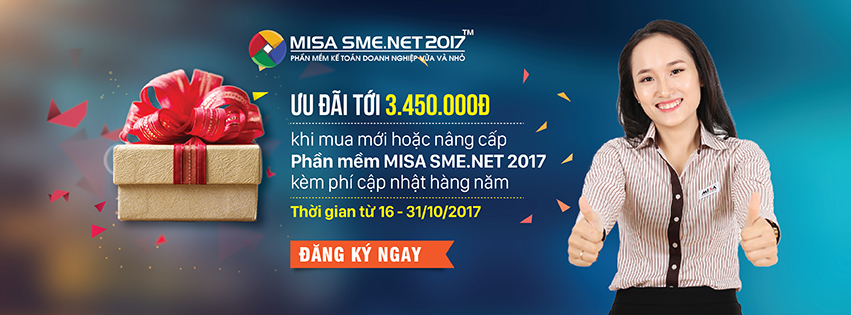 Phần mềm kế toán MISA SME – 27 năm số 1 Việt Nam