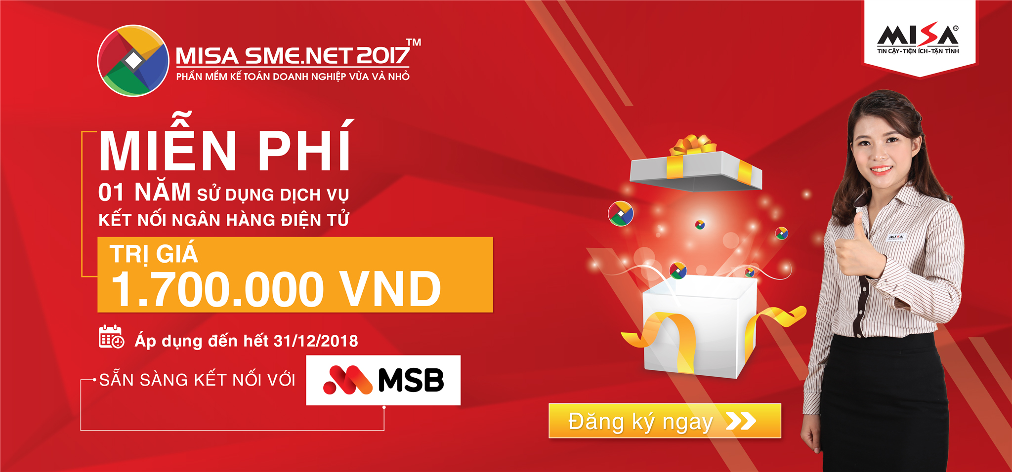 Phần mềm kế toán MISA SME – 27 năm số 1 Việt Nam