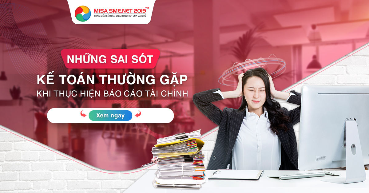sai sót báo cáo tài chính sai sót báo cáo tài chính