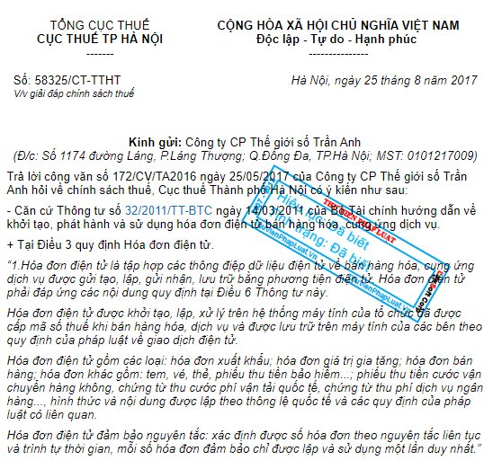 Hóa đơn điện tử có ngày lập và ngày ký khác nhau Hóa đơn điện tử có ngày lập và ngày ký khác nhau