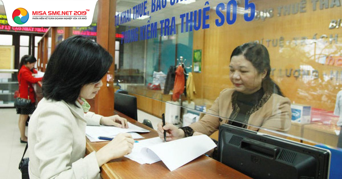 Mức phạt chậm nộp tờ khai thuế mới nhất năm 2019 tờ khai thuế