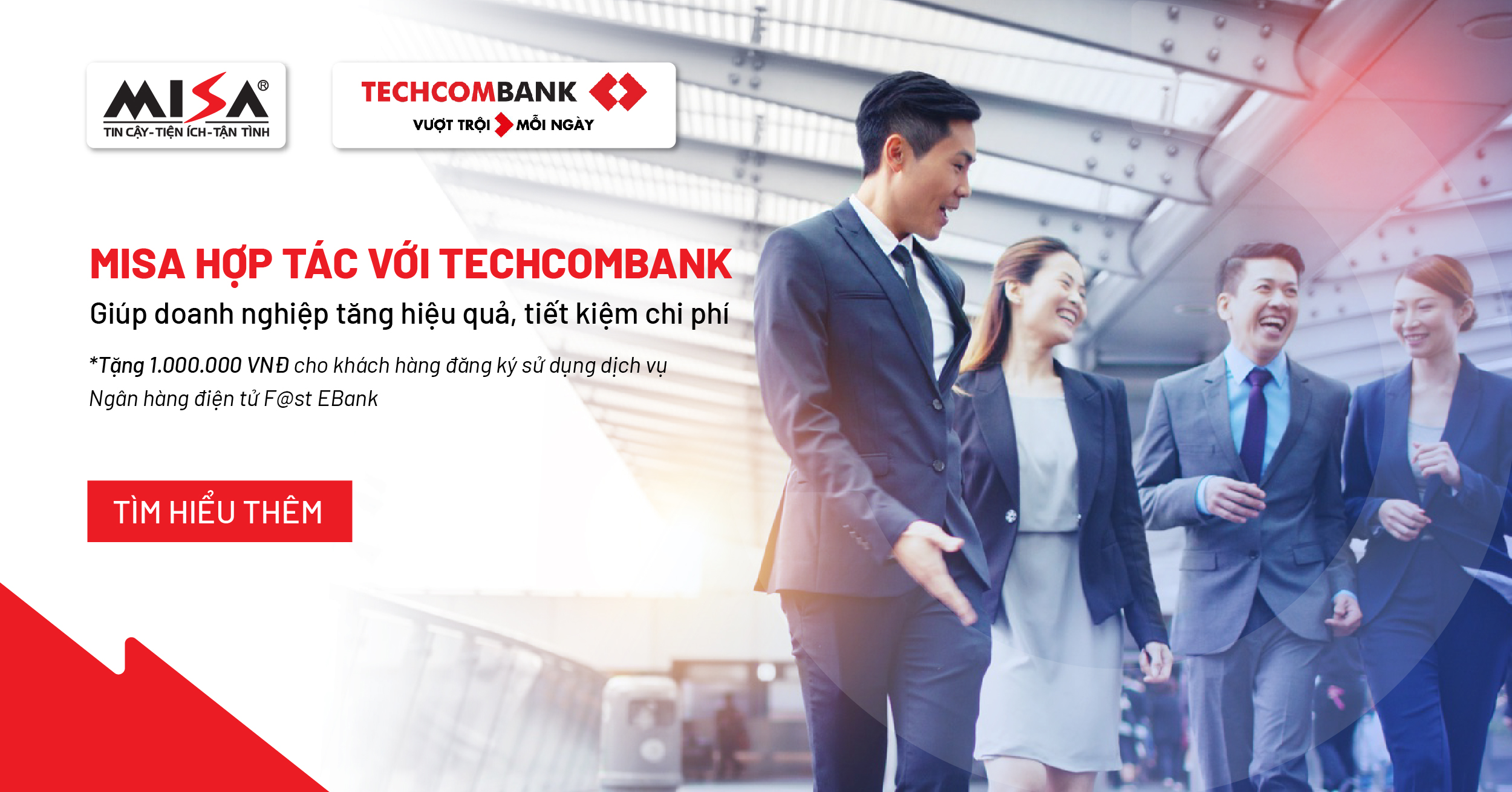 hợp tác MISA - Techcombank