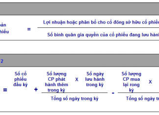 Nghiên cứu về VAS 30 tính lãi trên cổ phiếu của các công ty niêm yết trên thị trường chứng khoán