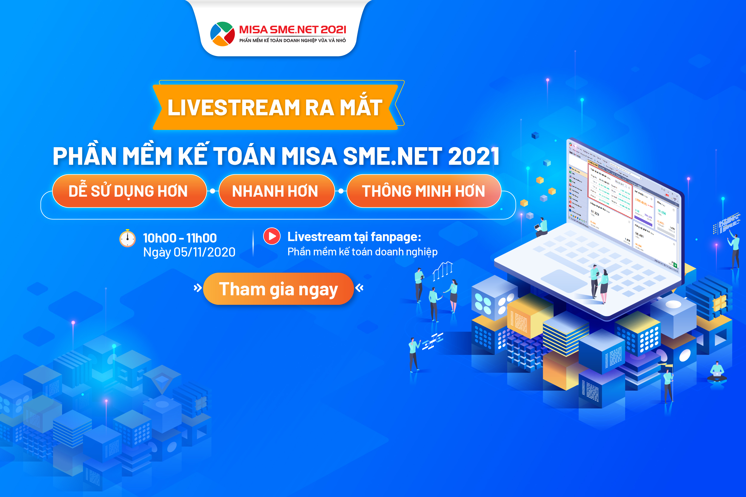 Phần mềm kế toán MISA SME – 27 năm số 1 Việt Nam