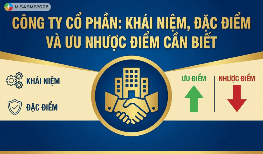Công ty cổ phần: Khái niệm, đặc điểm và ưu nhược điểm cần biết