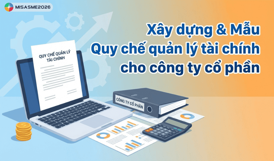 Xây dựng & Mẫu Quy chế quản lý tài chính cho công ty cổ phần