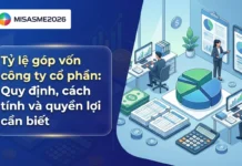Tỷ lệ góp vốn công ty cổ phần: Quy định, cách tính và quyền lợi cần biết tỷ lệ góp vốn công ty cổ phần