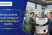Quy định và thủ tục chuyển nhượng cổ phần trong công ty cổ phần Chuyển nhượng cổ phần trong công ty cổ phần