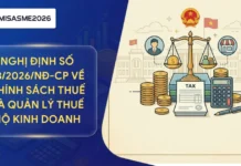 Nghị định 68/2026/NĐ-CP quy định về chính sách thuế và quản lý thuế đối với hộ kinh doanh, cá nhân kinh doanh nghị định 68-2026-NĐ-CP