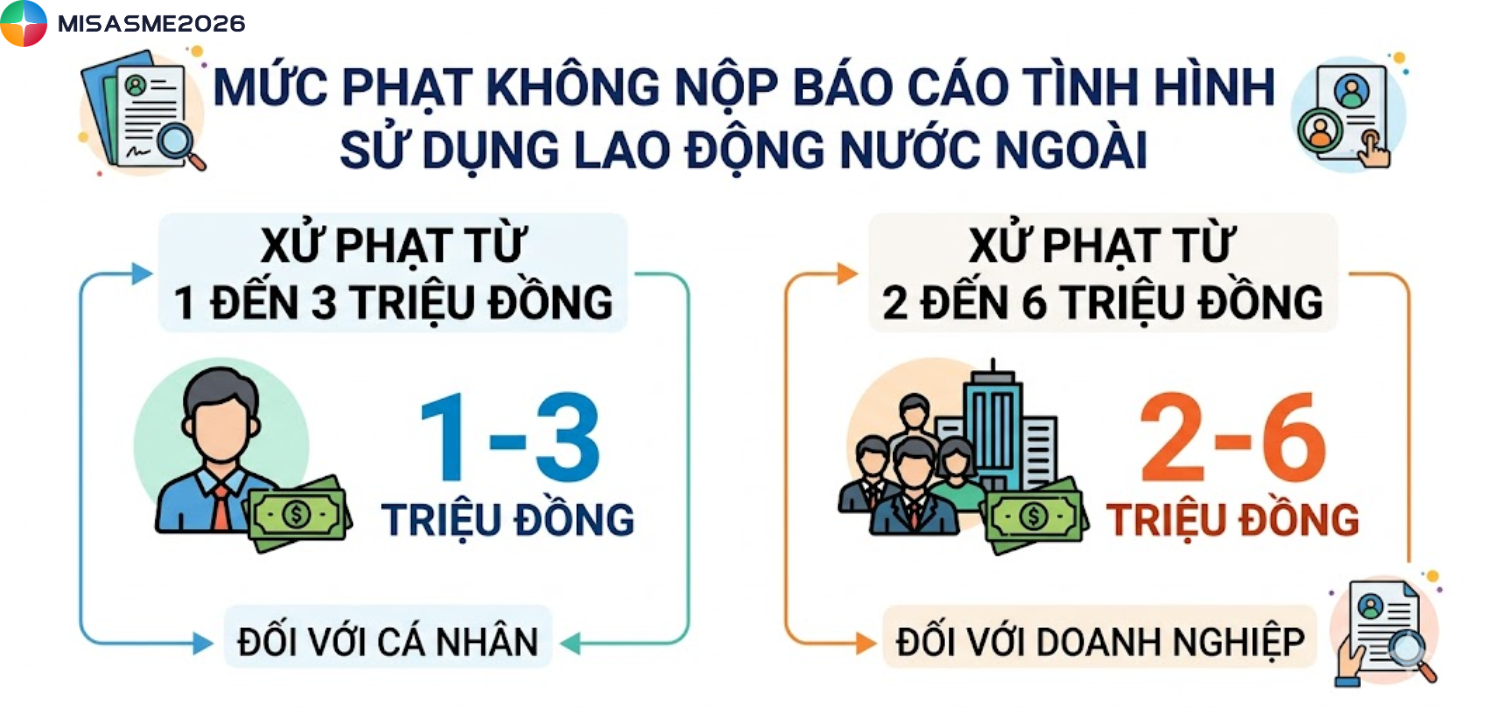 báo cáo tình hình sử dụng lao động nước ngoài