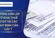 Hướng dẫn lập tờ khai thuế GTGT và các quy định cần lưu ý