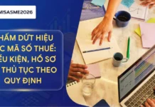 Chấm dứt hiệu lực mã số thuế: Điều kiện, hồ sơ và thủ tục theo quy định