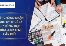 Giấy chứng nhận đăng ký thuế là gì? Tổng hợp những quy định cần biết